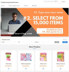 TonySourcing online toys